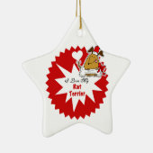 ラットテリアパーソナライズされたーキープサケオーナメント セラミックオーナメント (右)