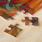 ラットテリアードッグ秋の収穫感謝祭 ジグソーパズル (側面)