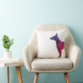 ラットテリア幾何カラフルパターンシルエット クッション (椅子)