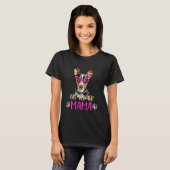 ラットテリア犬は母を育てかわいい子犬の母 Tシャツ (正面フル)