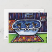 ラットテリア風呂 ポストカード (正面/裏面)