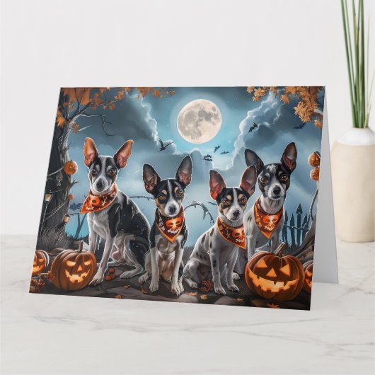 ラットテリア ハロウィーン スプーキー カード (正面)