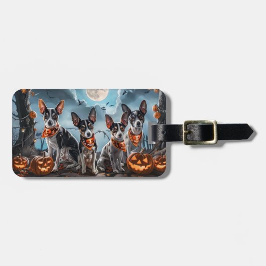 ラットテリア ハロウィーン スプーキー ラゲッジタグ (正面横)