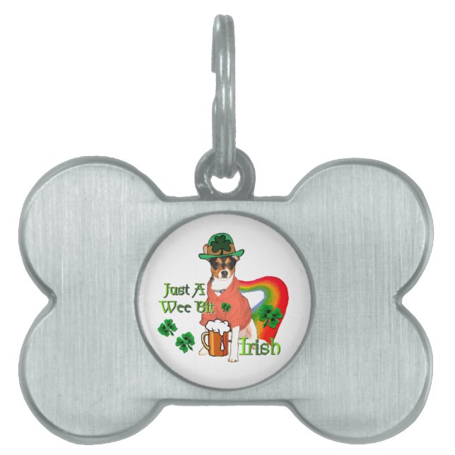 ラットテリアSt patricks ペットネームタグ (正面)