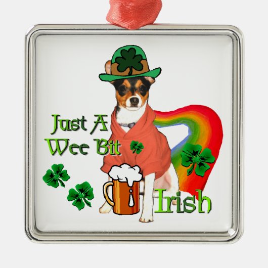 ラットテリアSt patricks メタルオーナメント (正面)