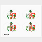 ラットテリアSt patricks 楕円形シール (シート)