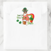 ラットテリアSt patricks 楕円形シール (バッグ)