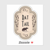 ラットテール薬用ラベル シール (シート)