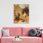 ラットトラップ(パネルの油) キャンバスプリント (インサイチュ (リビング))