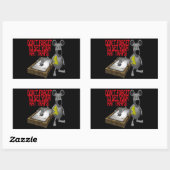 ラットトラップ 長方形シール (シート)