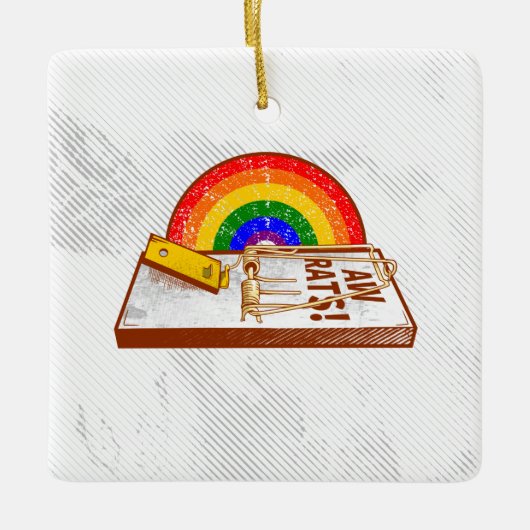 ラットトラップAWラット セラミックオーナメント (正面)