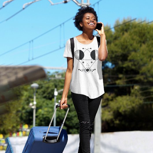 ラットネズミ〔占星術の〕十二宮図標識 Tシャツ