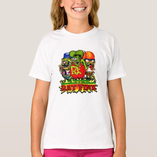 ラットフィンホットロース Tシャツ (正面)