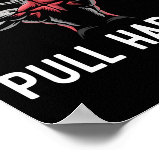 ラットプルダウンエクササイズボディビルフィットネストレーニング ポスター (角)