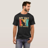 ラットボーイ子供へズマウスペット齧歯動物 Tシャツ (正面フル)