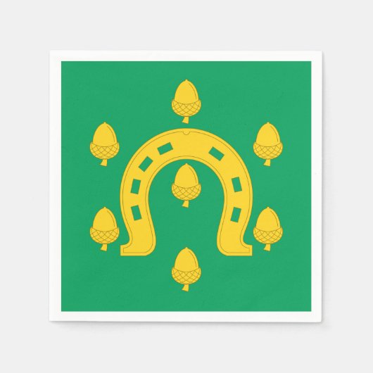 ラットランドナプキンス国旗 スタンダードカクテルナプキン (正面)