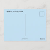 ラットランドバーモント ポストカード (裏面)