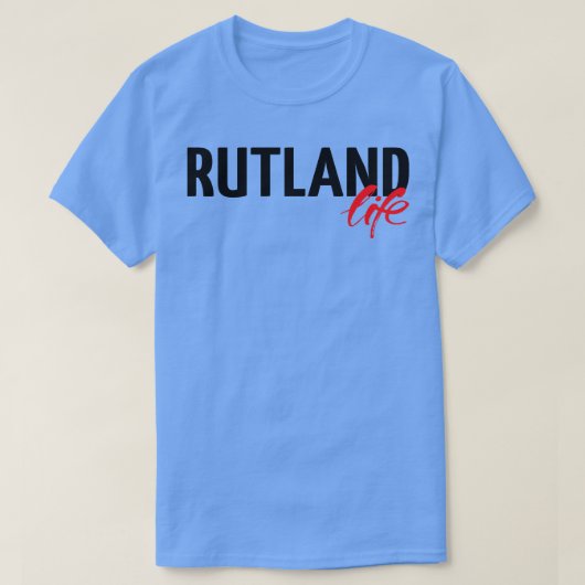 ラットランドライフ Tシャツ (デザイン正面)