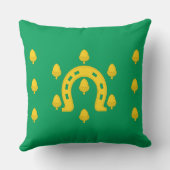 ラットランド州旗（イギリス郡） クッション (裏面)