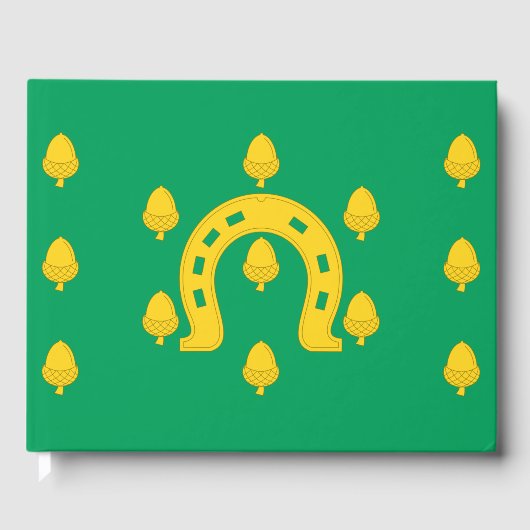 ラットランド州旗（イギリス郡） ゲストブック (正面)