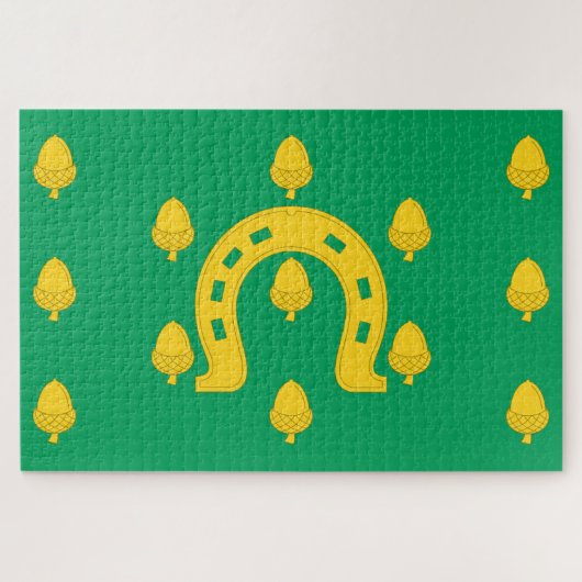 ラットランド州旗（イギリス郡） ジグソーパズル (横)