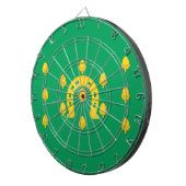 ラットランド州旗（イギリス郡） ダーツボード (正面右)