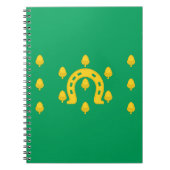 ラットランド州旗（イギリス郡） ノートブック (正面)