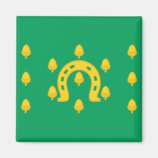 ラットランド州旗（イギリス郡） マグネット (正面)