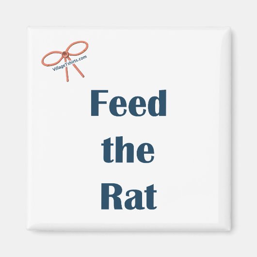 ラットリマ食べ物を与えームマグネット マグネット (正面)