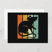 ラットレトロ ポストカード (正面/裏面)