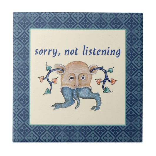 ラットレピータークリッターセラミックタイル タイル (正面)