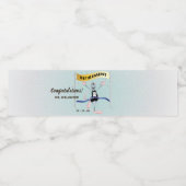 ラットレースおもしろい引退パーティー ペットボトルラベル (シングルラベル)