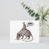 ラットレースギークカウボーイポストカード ポストカード (スタンド正面)