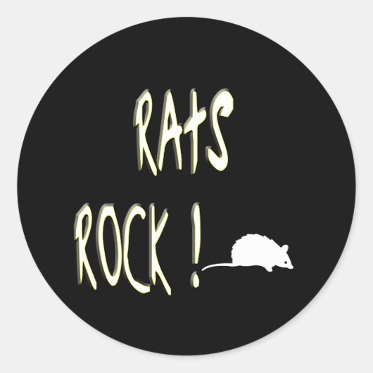 ラットロック！シール ラウンドシール (正面)