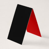 ラット中国のカスタム〔占星術の〕十二宮図ビッデイFBC 名刺 (裏面)