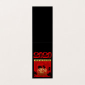 ラット中国のカスタム〔占星術の〕十二宮図ビッデイFBC 名刺 (外部フラット)