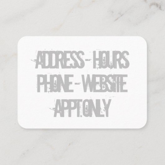 ラット棒 名刺 (裏面)