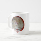 ラット穴のマグ コーヒーマグカップ (正面左)