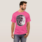 ラット陰陽代替ダークグランジパンク Tシャツ (正面フル)