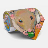 ラット! ほとんどのすばらしいラットのタイ- dumboの毛のないペット ネクタイ (ロール)