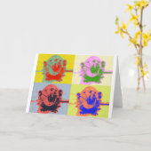 ラット カード (黄色い花)