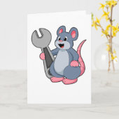 ラット・メカニック（工具持ち） カード (黄色い花)