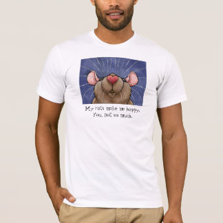 ラット = ラブ・ネズミ Tシャツ