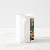 ラット – 中国の〔占星術の〕十二宮図 ボーンチャイナマグカップ (裏面)