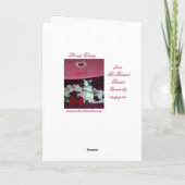 ラット、Darcyのバレンタインデーカードをかわいがって下さい シーズンカード (裏面)