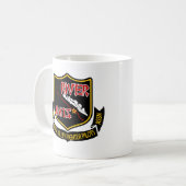 ラットF-4のコーヒー・マグ- (薄い色) コーヒーマグカップ (正面左)