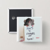 ラットRの友人のない食糧2 缶バッジ (正面&裏面)