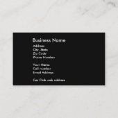 ラットRodder 名刺 (裏面)