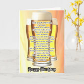 ラッドの祈りの言葉誕生日カード カード (黄色い花)