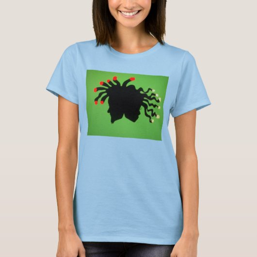 ラッドグリーンラスタ Tシャツ (正面)